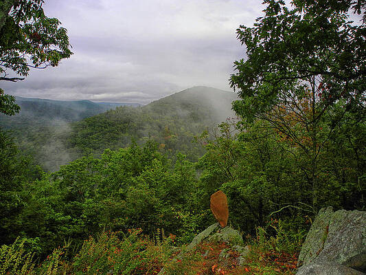 Wall Art featuring the photograph From The Summit Of Breadloaf Mountain 2 In Connecticut by Raymond Salani III
