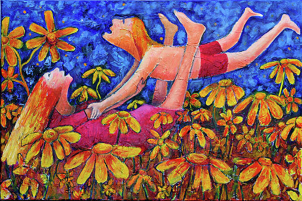 Whimsical Wall Art featuring the painting Geronimo by Jeremy Holton