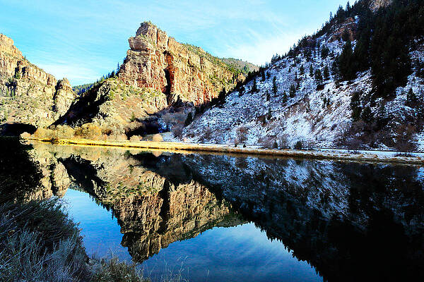 Rocky Photograph - Glenwood Canyon by Nicholas Blackwell