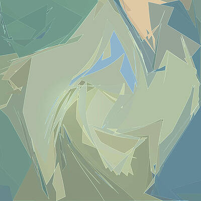 Wall Art featuring the digital art Glimmers by Gina Harrison