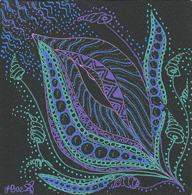 Glitter Flower by Jan Steinle