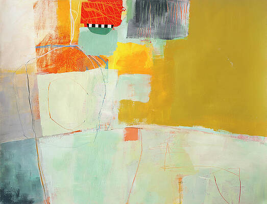 Colorful Abstract Composition Wall Art