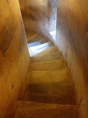 Wall Art featuring the photograph Golden Echo Of Blue by Steven Robiner