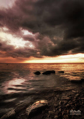 Golden Sunset by Al Poullis