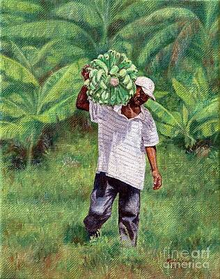 Bahamian Wall Art featuring the painting Good Harvest by Roshanne Minnis-Eyma