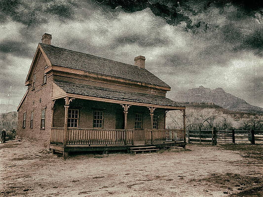 Forsake Wall Art featuring the photograph Grafton Homestead II by Ghostwinds Photography