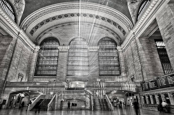 Grand Central Station Sunbeams Wall Art
