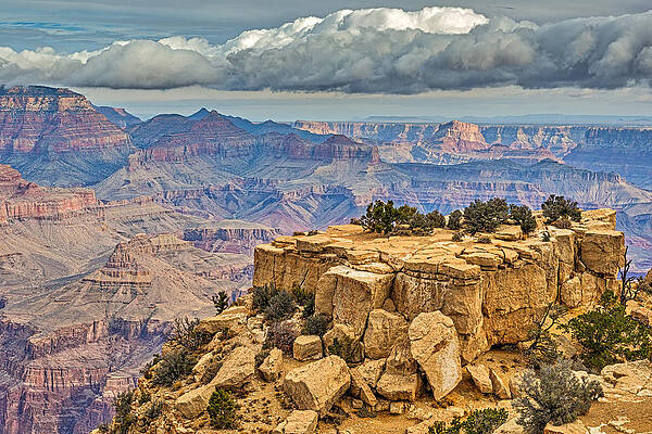 Wall Art featuring the photograph Grand Pedestal - Grand Canyon National Park Photograph by Duane Miller