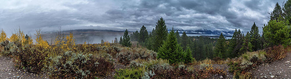 Wyoming Wall Art featuring the photograph Grand View by Jeff Stoddart