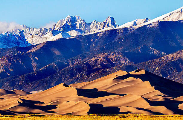 Desert Photograph - Great Sand Dunes National Park by Nicholas Blackwell