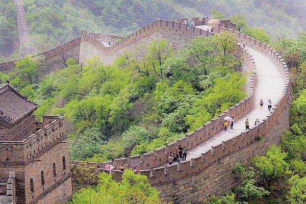 Wall Art featuring the photograph Great Wall At Badaling by Marla Craven