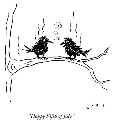 Happy Fifth Of July Print