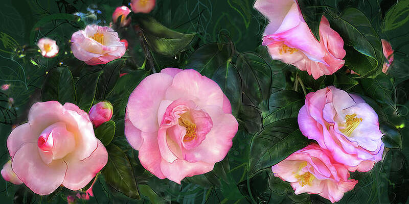 Blossom Digital Art - Harbingers Of Spring by Gina Harrison