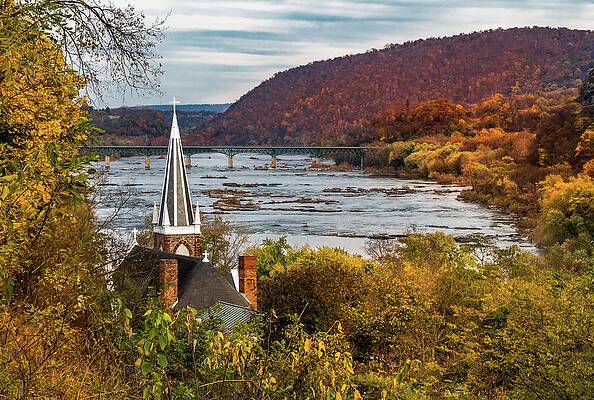 Photograph - Harpers Ferry, West Virginia by Ed Clark
