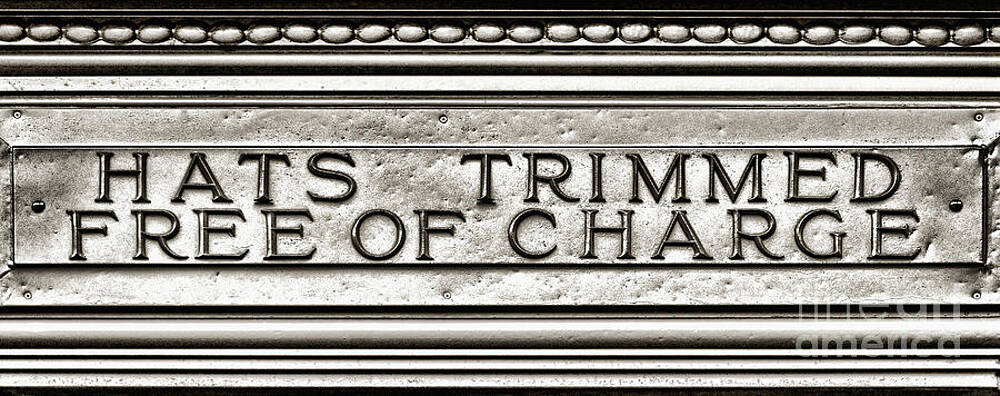 Wall Art featuring the photograph Hats Trimmed Free Of Charge by Olivier Le Queinec