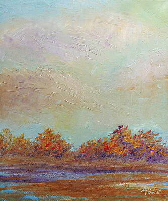 Landscape Painting - Heaven Above by Angeles M Pomata