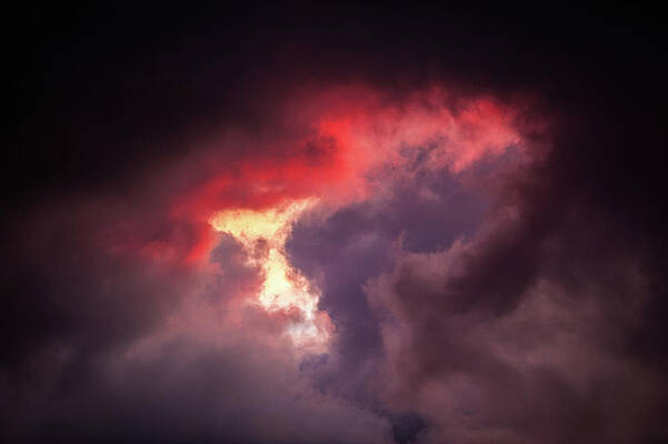 Cloud Photograph - Heaven's Window by Jeff Phillippi