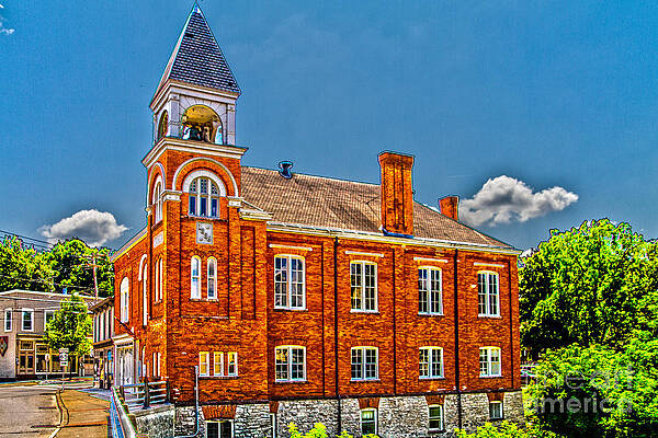 Architecture Wall Art featuring the photograph Historic Honeoye Falls by William Norton