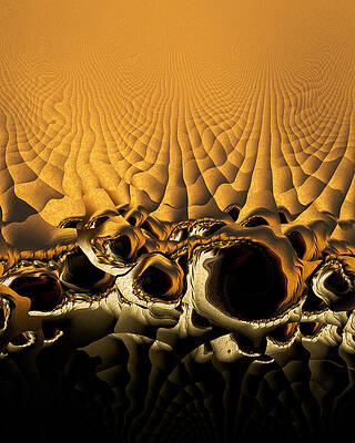 Modern Wall Art featuring the digital art Holes In My Logic by Vic Eberly