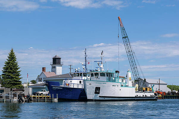 Great Lake Wall Art featuring the photograph Home Port by Steve L'Italien
