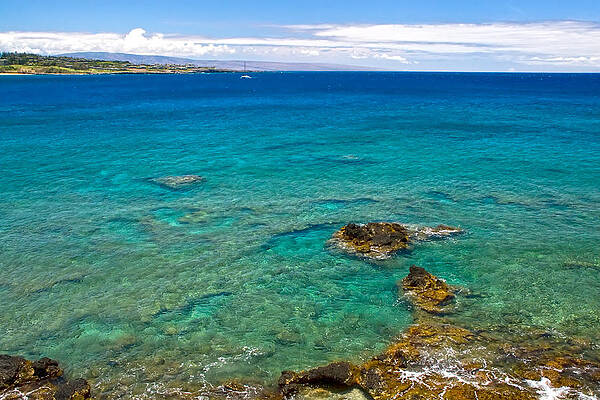 Sea Photograph - Honolua Bay Maui by Waterdancer