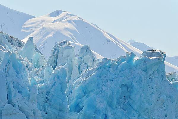 Alaska Photograph - Hubbard Glacier by KJ Swan