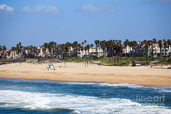 California Wall Art featuring the photograph Huntington Beach California by Paul Velgos