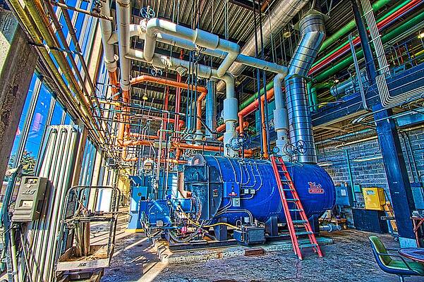 Wall Art featuring the photograph Hurst Boiler by Jonny D