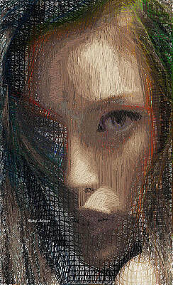 Wall Art featuring the digital art I Can See by Rafael Salazar