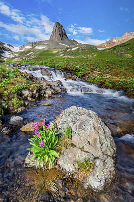 Color Wall Art featuring the photograph Ice Lake Inlet by Jeff Stoddart