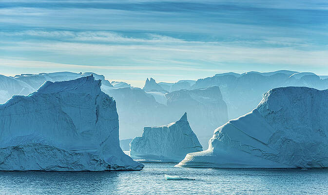 Wall Art featuring the photograph Iceberg View - Greenland Travel Photograph by Duane Miller