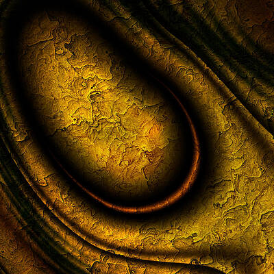 Unique Wall Art featuring the digital art In A Different Vein by Vic Eberly