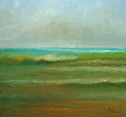 Calm Ocean Waves Painting