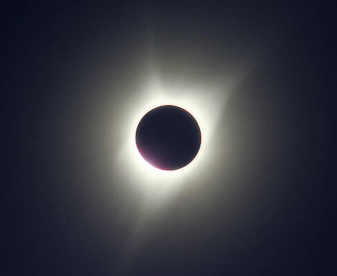 America Photograph - In The Shadow Of The Moon -- 2017 Solar Eclipse In Independence, Oregon by Darin Volpe