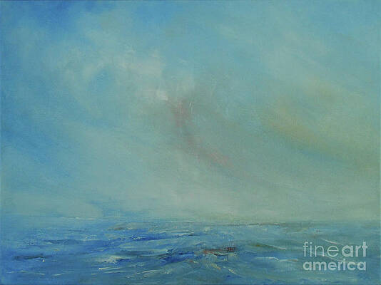 Minimalist Wall Art featuring the painting Infinite by Jane See