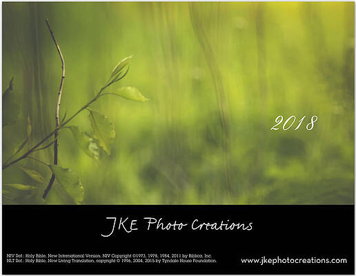 Inspirational Photograph - Inspirational Calendar Cover Preview by Joni Eskridge