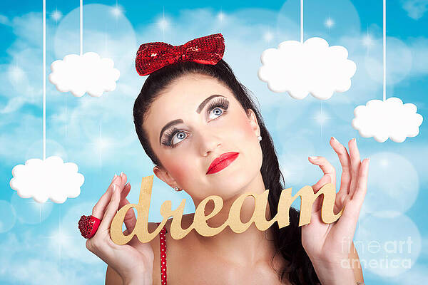 Wall Art featuring the photograph Inspire To Create. Pinup Your Dreams To The Sky by Jorgo Photography