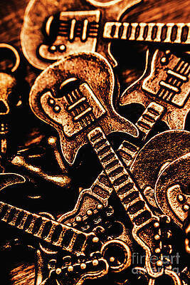 Music Wall Art featuring the photograph Instrumental Abstract by Jorgo Photography