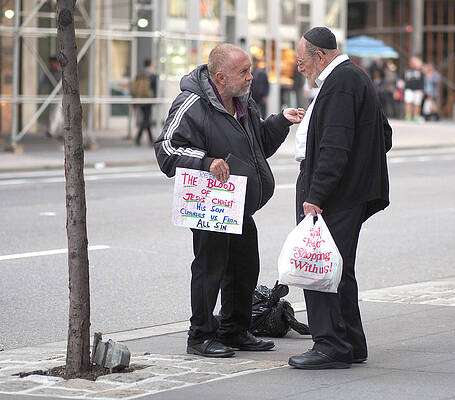 Wall Art featuring the photograph Interfaith Dialogue by Rona Black