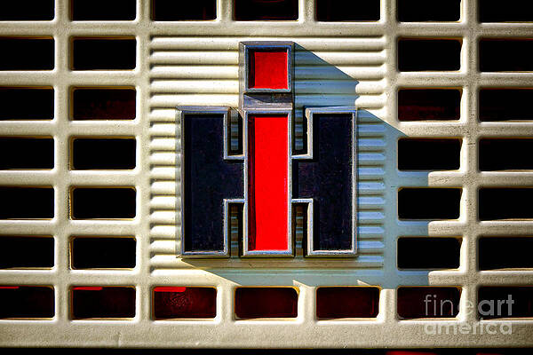 Old Photograph - International Harvester Logo by Olivier Le Queinec