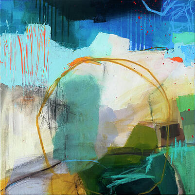 Colorful Abstract Composition Wall Art