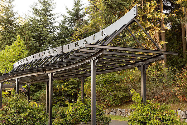 Washington Photograph - Interurban Trail by Mary Jo Allen