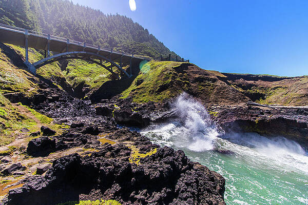 Water Photograph - Irish Bridge by Jonny D