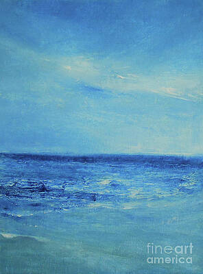 Sky Painting - It's A New Day by Jane See