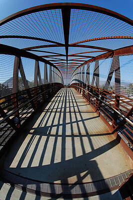 America Photograph - Jennifer Street Bridge - San Luis Obispo, California by Darin Volpe