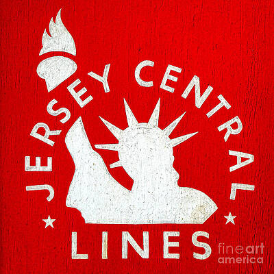 Jersey Central Lines Emblem Wall Art