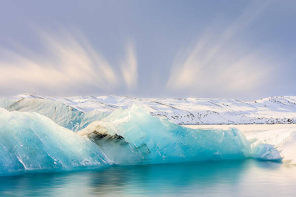 Photograph - Jokulsarlon Glacier Lagoon by Sue Leonard