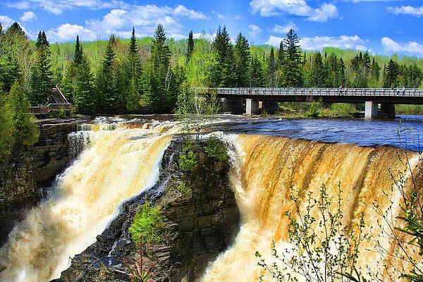 Summer Photograph - Kakabeka Falls by Tatiana Travelways