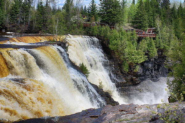 Wall Art featuring the photograph Kakabeca Falls 3 by Tatiana Travelways