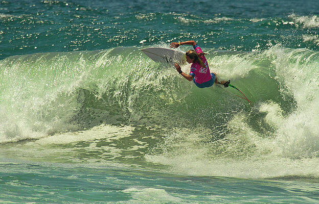Athlete Wall Art featuring the photograph Keely Andrew AUS by Waterdancer